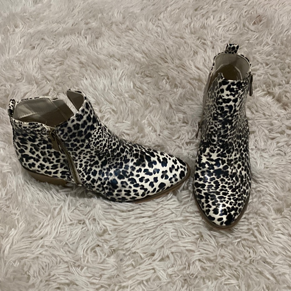 Leopard Booties